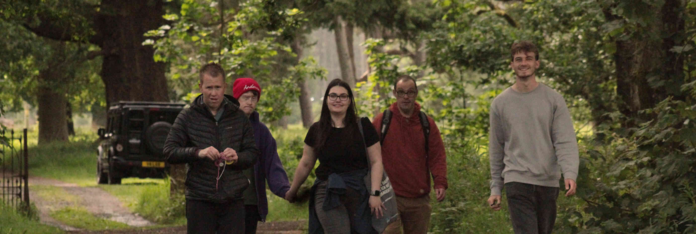 Banner walk to the river 2025