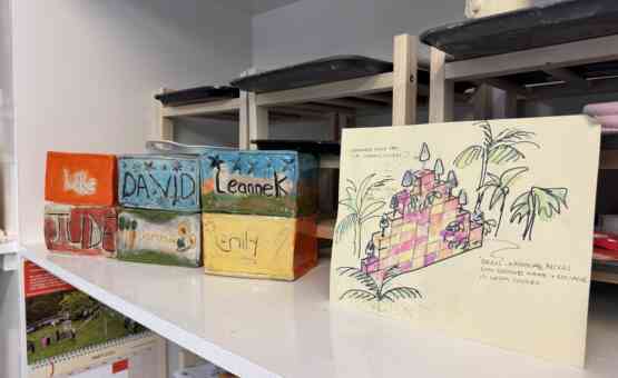 Show garden pottery