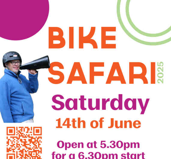 Bike Safari Advert 2025