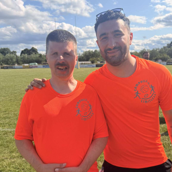 Thank You, Brian Ireland Touch Rugby Tournament for their incredible donation of £3,250.